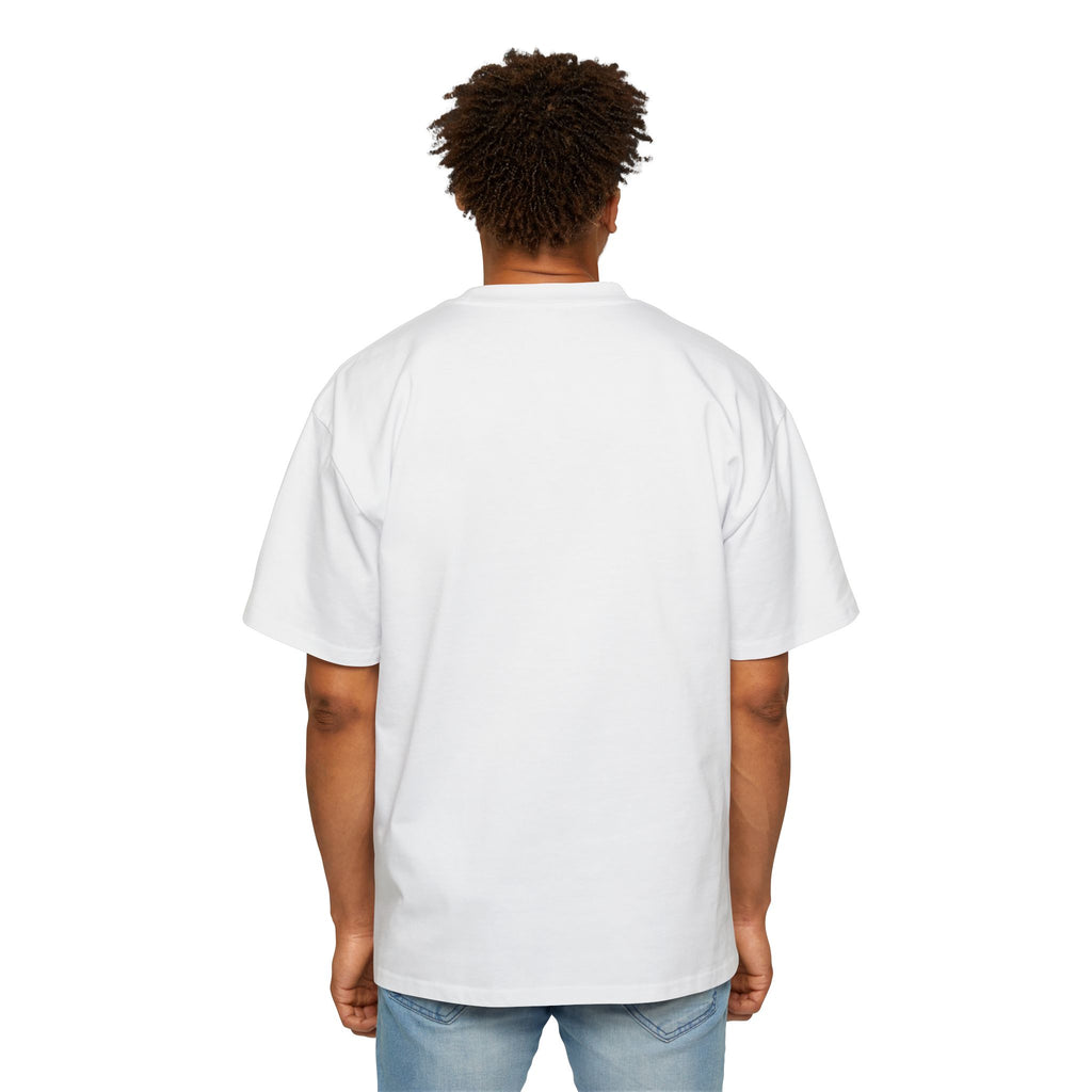 Yoga Pose Love Tee - Men's Oversized Graphic T-Shirt