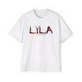 Yoga Pose Love Tee - Men's Oversized Graphic T-Shirt
