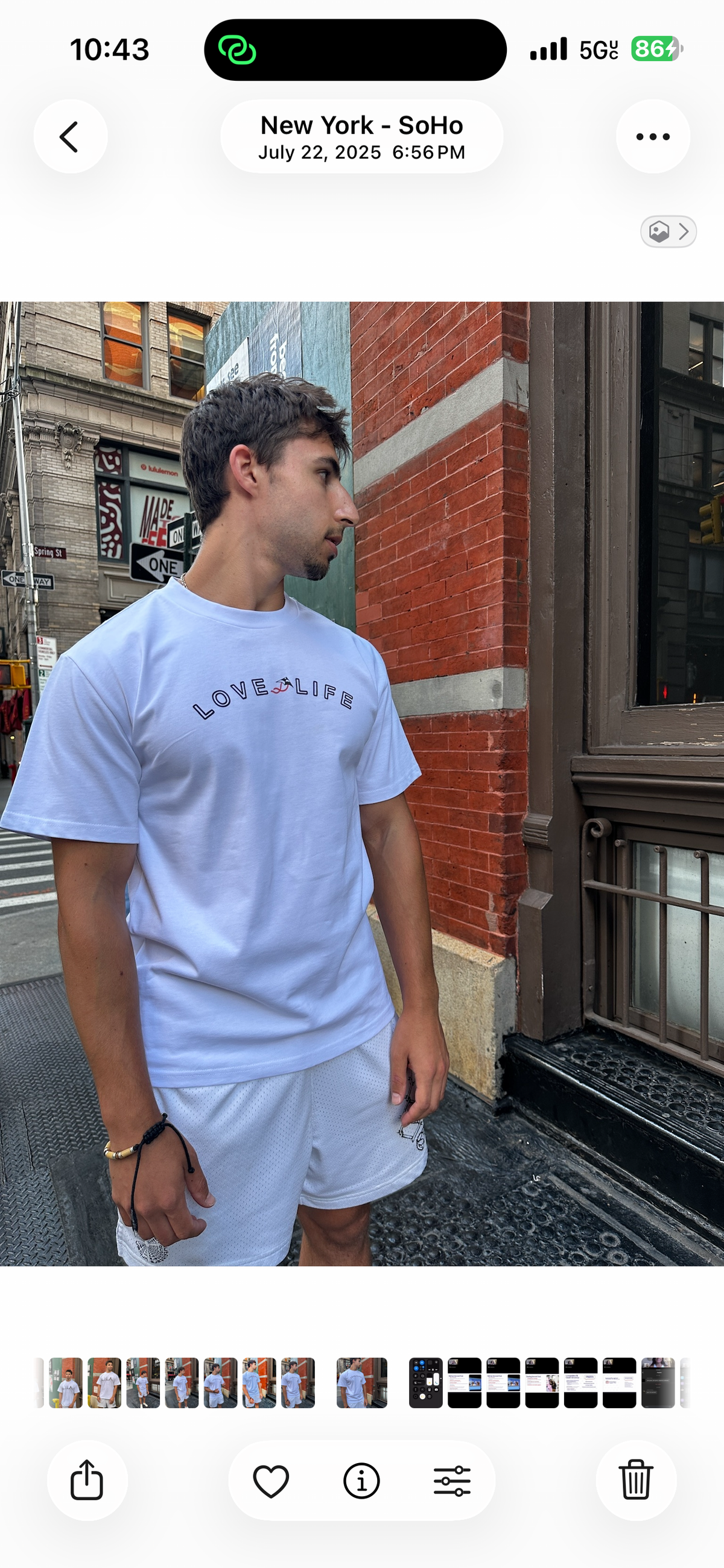 Love Life Lux T-shirt