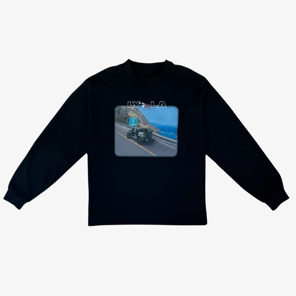 Welcome to L Y L A Heavyweight Long Sleeve t-shirt