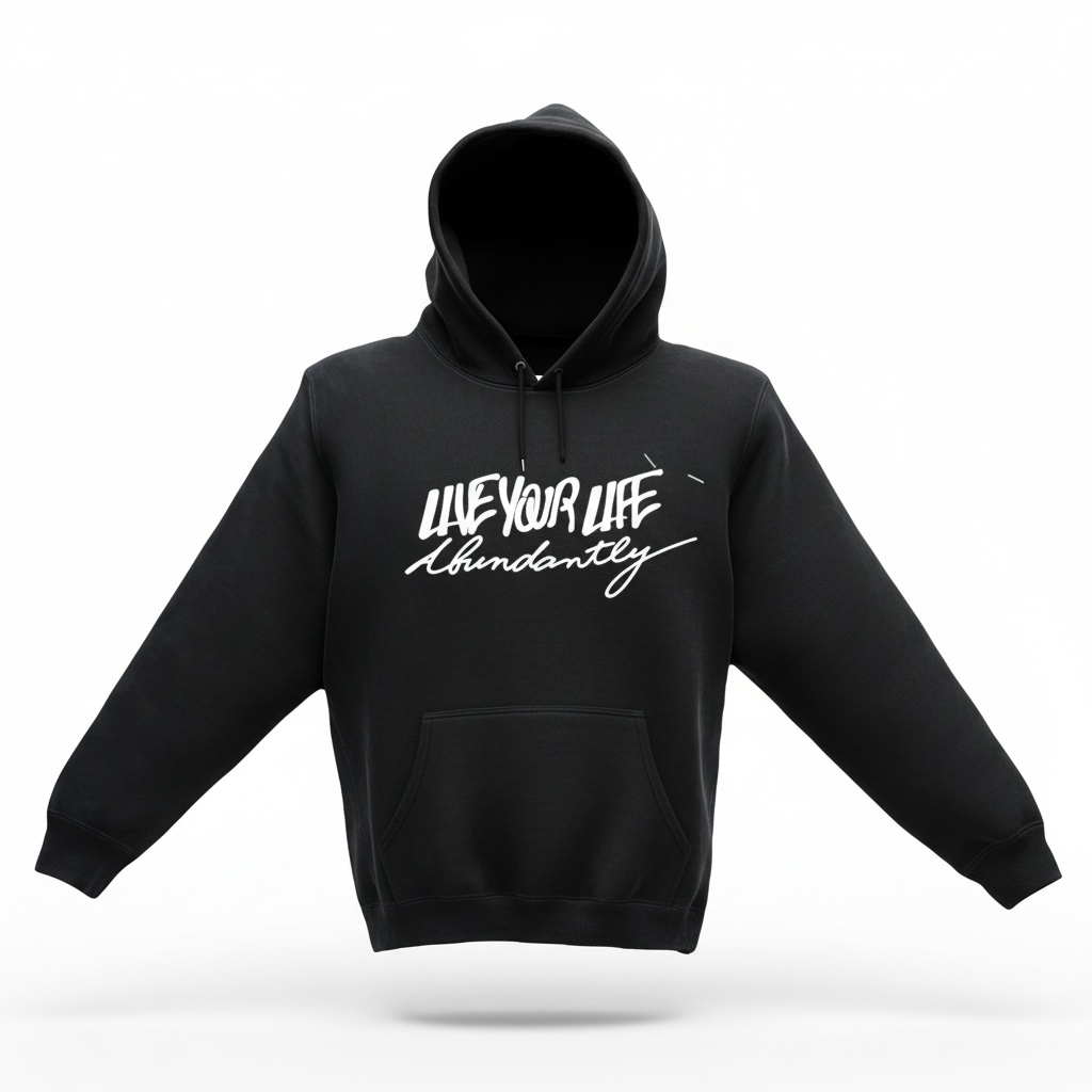 Black Full Circle Hoodie