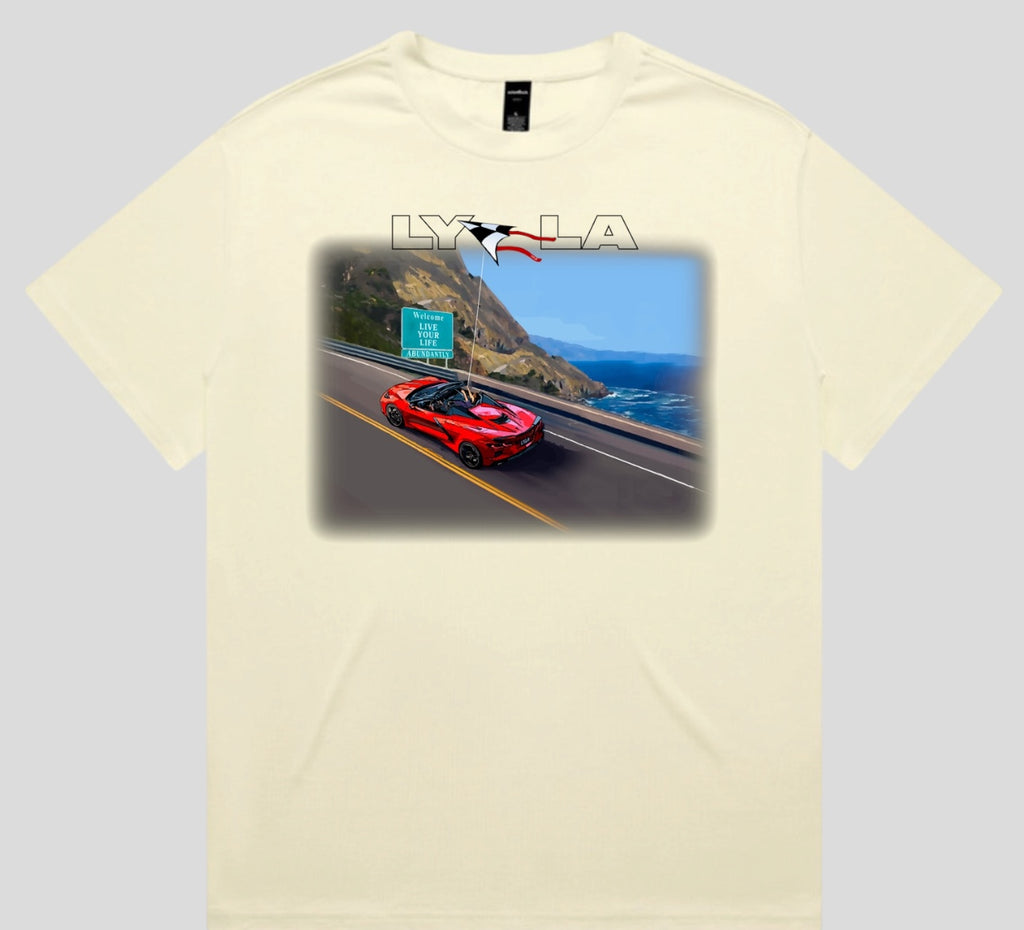 Welcome to L Y L A Heavyweight T-shirt