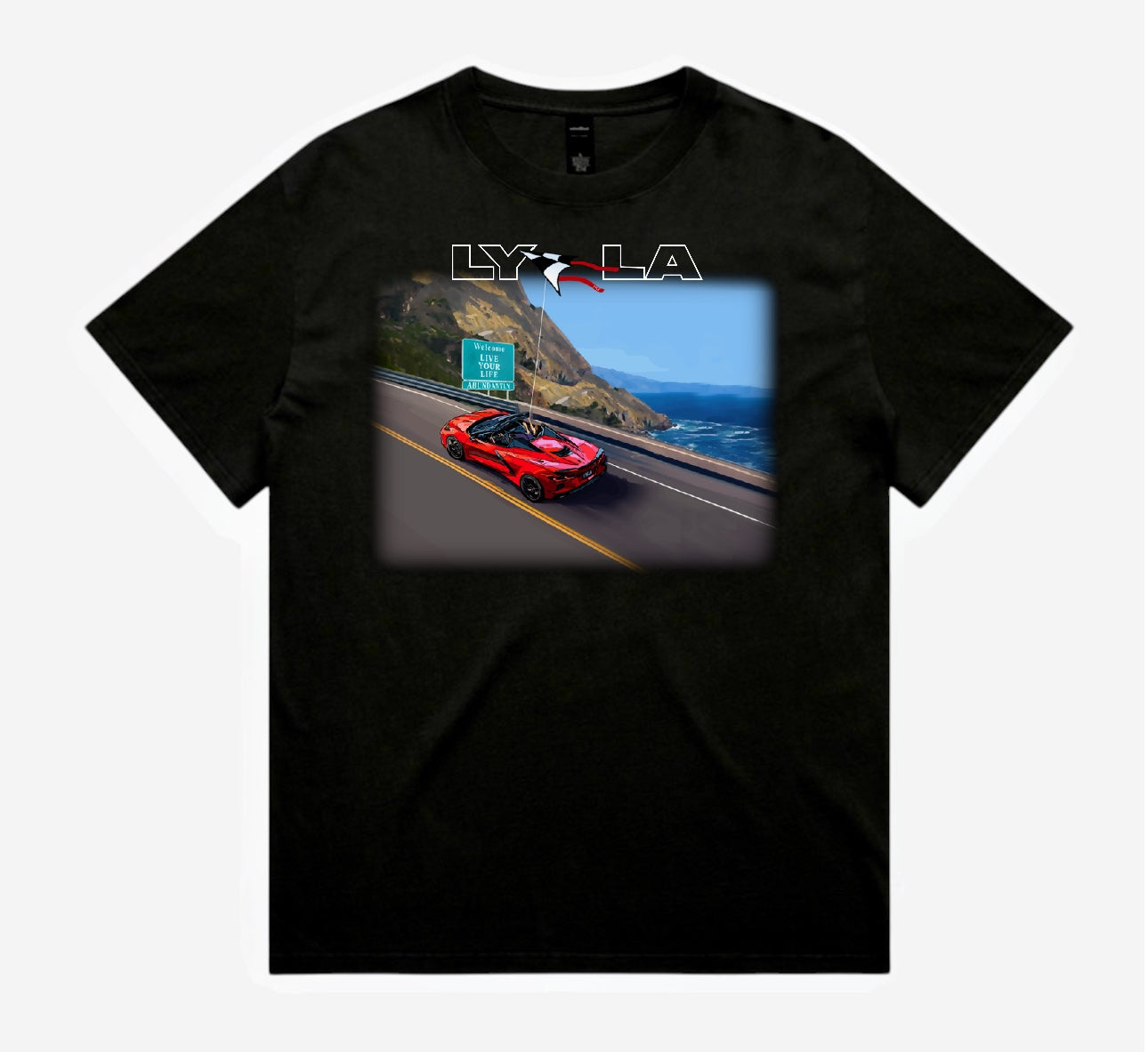 Welcome to L Y L A HeavyWeight  T-shirt